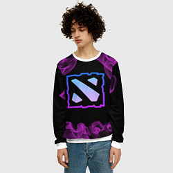 Свитшот мужской Дота - Dota 2, цвет: 3D-белый — фото 2