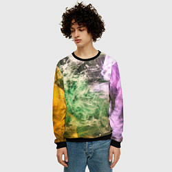 Свитшот мужской ДЫМ SMOKE, цвет: 3D-черный — фото 2