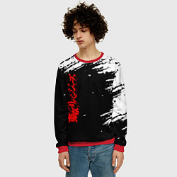Свитшот мужской Токийские мстители, цвет: 3D-красный — фото 2