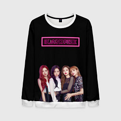 Свитшот мужской BLACKPINK NEON, цвет: 3D-белый