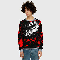 Свитшот мужской ГАТС БЕРСЕРК BERSERK, цвет: 3D-меланж — фото 2