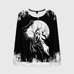 Мужской свитшот Крик Хэллоуин Хоррор Scream Halloween