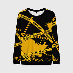 Мужской свитшот Лента DANGER