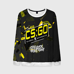Свитшот мужской Новая эра CS:GO, цвет: 3D-белый