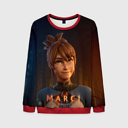 Свитшот мужской Милаха Марси, цвет: 3D-красный