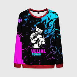 Свитшот мужской Velial Squad neon, цвет: 3D-красный