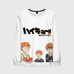 Свитшот мужской Хинаточка, цвет: 3D-белый