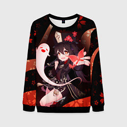 Свитшот мужской УЛЬТ ХУ ТАО HU TAO, цвет: 3D-черный