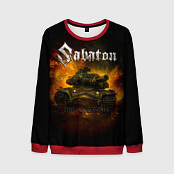Свитшот мужской SABATON - Steel Commanders, цвет: 3D-красный