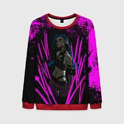 Свитшот мужской Pink Jinx, цвет: 3D-красный