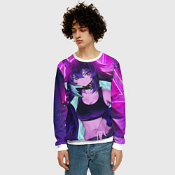 Свитшот мужской Тян Самурай, цвет: 3D-белый — фото 2