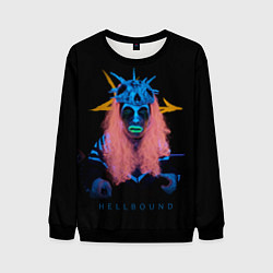 Свитшот мужской Hellbound остриё, цвет: 3D-черный