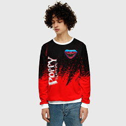 Свитшот мужской Хагги Вагги - Playtime, цвет: 3D-белый — фото 2