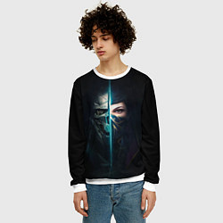 Свитшот мужской Королева Гристоля, цвет: 3D-белый — фото 2