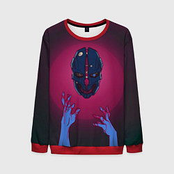 Свитшот мужской Маска Корво арт, цвет: 3D-красный
