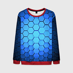 Мужской свитшот Неоновые 3D ПЛИТЫ