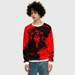 Свитшот мужской Darkest Dungeon - Темнейшее подземелье, цвет: 3D-белый — фото 2