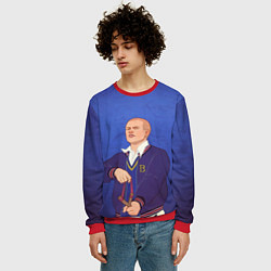 Свитшот мужской Джимми Хопкинс Bully, цвет: 3D-красный — фото 2
