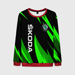 Мужской свитшот SKODA Логотип Узор