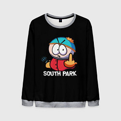 Свитшот мужской Южный парк Эрик South Park, цвет: 3D-меланж
