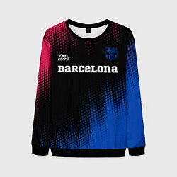 Свитшот мужской BARCELONA Barcelona Est 1899, цвет: 3D-черный