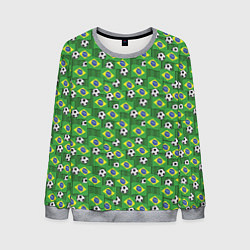 Мужской свитшот Бразилия футбол