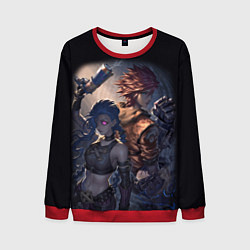 Мужской свитшот League Of Legends Джинкс и Вай