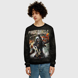Свитшот мужской Powerwolf Call of the Wild, цвет: 3D-черный — фото 2