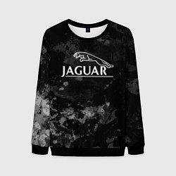 Свитшот мужской Ягуар , Jaguar, цвет: 3D-черный