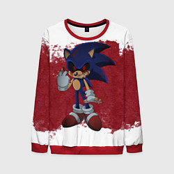 Свитшот мужской Sonic Exe!, цвет: 3D-красный