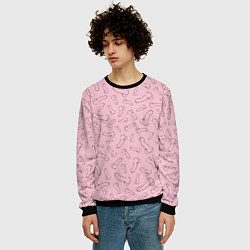 Свитшот мужской Фаллос, цвет: 3D-черный — фото 2