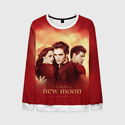 Свитшот мужской Новая луна, цвет: 3D-белый