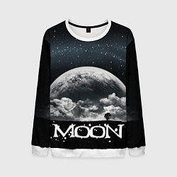 Мужской свитшот Moon - луна 3d