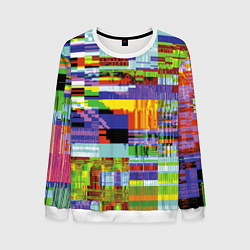 Мужской свитшот Vanguard glitch fashion pattern 2022