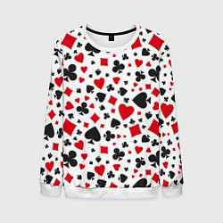 Мужской свитшот Картёжные Масти