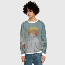 Свитшот мужской Милашка Эмма, цвет: 3D-белый — фото 2