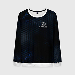 Свитшот мужской Lexus лексус, цвет: 3D-белый