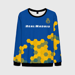 Свитшот мужской РЕАЛ МАДРИД Real Madrid Графика, цвет: 3D-черный