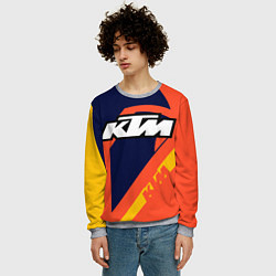 Свитшот мужской KTM VINTAGE SPORTWEAR, цвет: 3D-меланж — фото 2