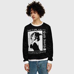 Свитшот мужской KAGUYA SHINOMIYA В ЛЮБВИ КАК НА ВОЙНЕ, цвет: 3D-белый — фото 2