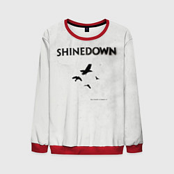 Свитшот мужской The Sound of Madness - Shinedown, цвет: 3D-красный