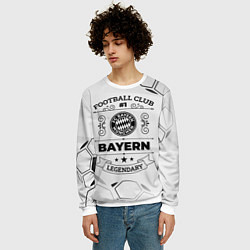 Свитшот мужской Bayern Football Club Number 1 Legendary, цвет: 3D-белый — фото 2