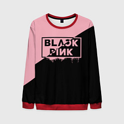 Свитшот мужской BLACKPINK BIG LOGO, цвет: 3D-красный