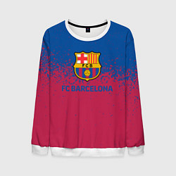 Свитшот мужской Fc barcelona, цвет: 3D-белый