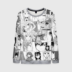 Мужской свитшот Horimiya pattern