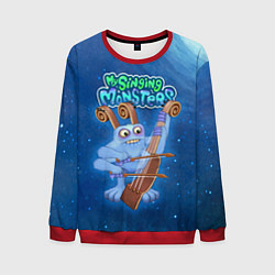 Свитшот мужской My singing monsters СМЫЧОРОГ Bowgart, цвет: 3D-красный
