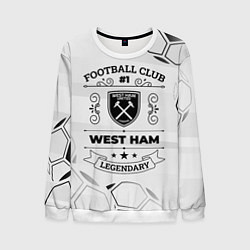 Мужской свитшот West Ham Football Club Number 1 Legendary