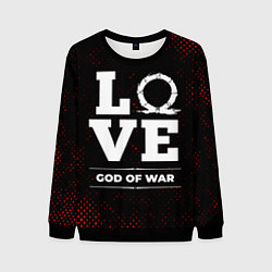 Свитшот мужской God of War Love Классика, цвет: 3D-черный