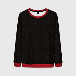 Мужской свитшот Текстурированный угольно-черный