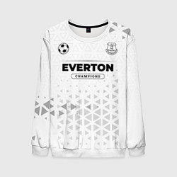 Свитшот мужской Everton Champions Униформа, цвет: 3D-белый